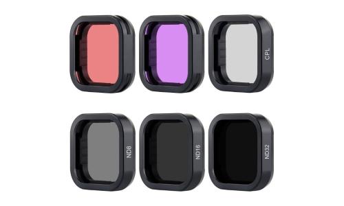 ND Filter/Diving Filter 6-Pack Kit for GoPro Hero