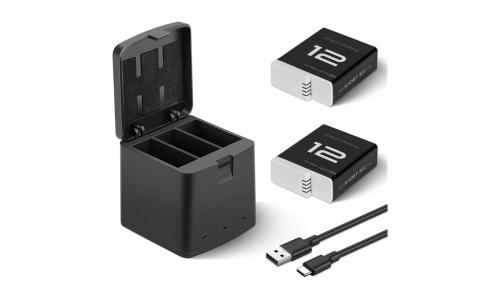 1800mAh Batteries with Charging Station for GoPro