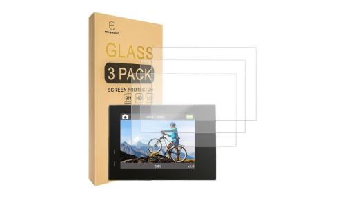 Tempered Glass Screen Protector [3-PACK] for the AKASO EK7000 Pro