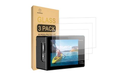 Tempered Glass Screen Protector [3-PACK] for the AKASO EK7000