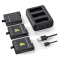 Replacement Batteries 1770mAh with Charger for DJI Osmo Action 4/3