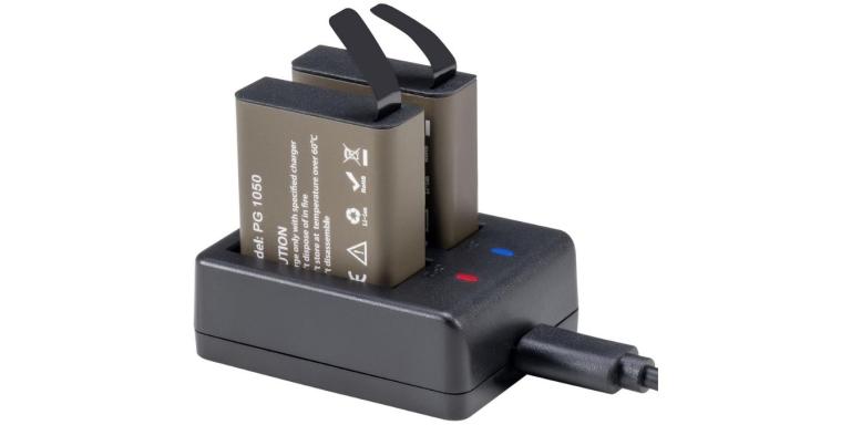 AKASO Rechargeable Battery and Dual Charger