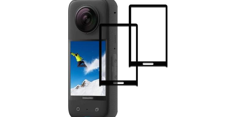 Tempered Glass Screen Protector [2 Pack] for the Insta360 ONE X3