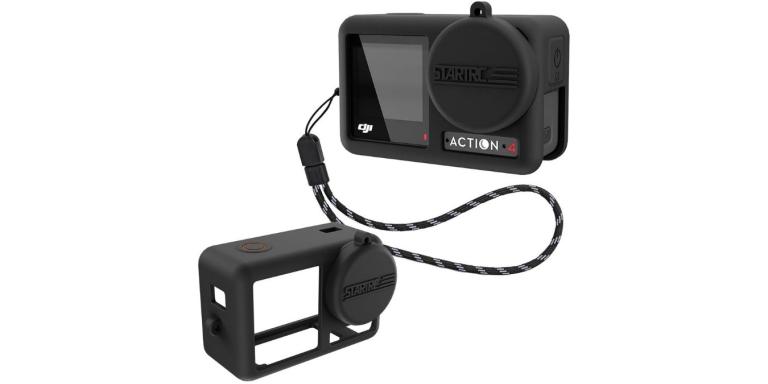Silicone Protective Sleeve for DJI Osmo Action 4/3 Cameras Silicone Protective Sleeve for DJI Osmo Action 4/3 Cameras